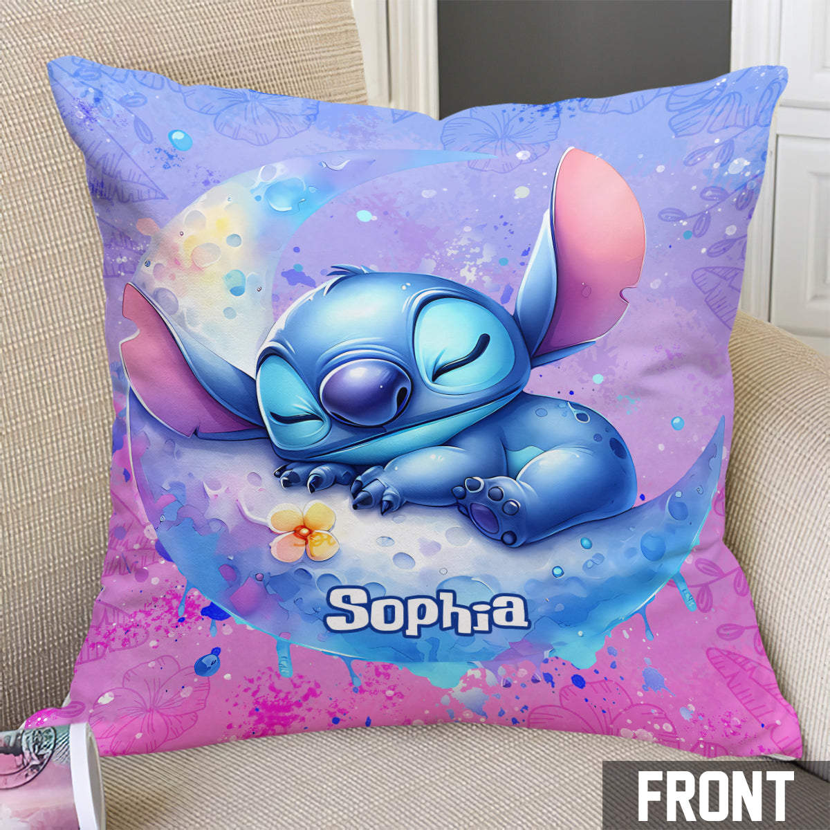 A Hug From Me To You - Personalized Ohana Throw Pillow