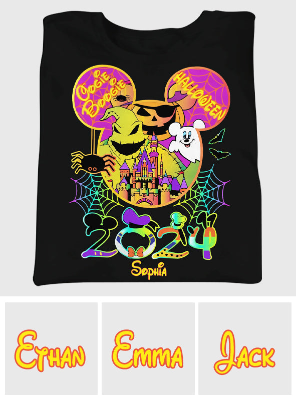 Happy Halloween - Personalized Mouse T-shirt And Hoodie