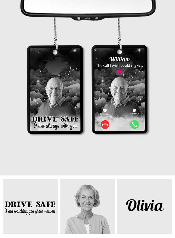 The Call I Wish I Could Take - Personalized Memorial Car Ornament