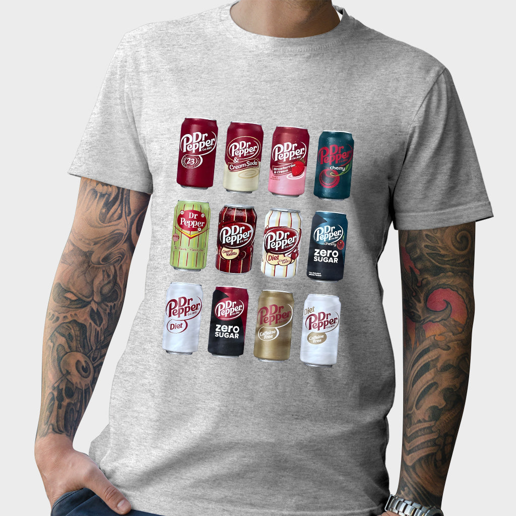 All Type Of Cans - Texas Drink T-shirt And Hoodie