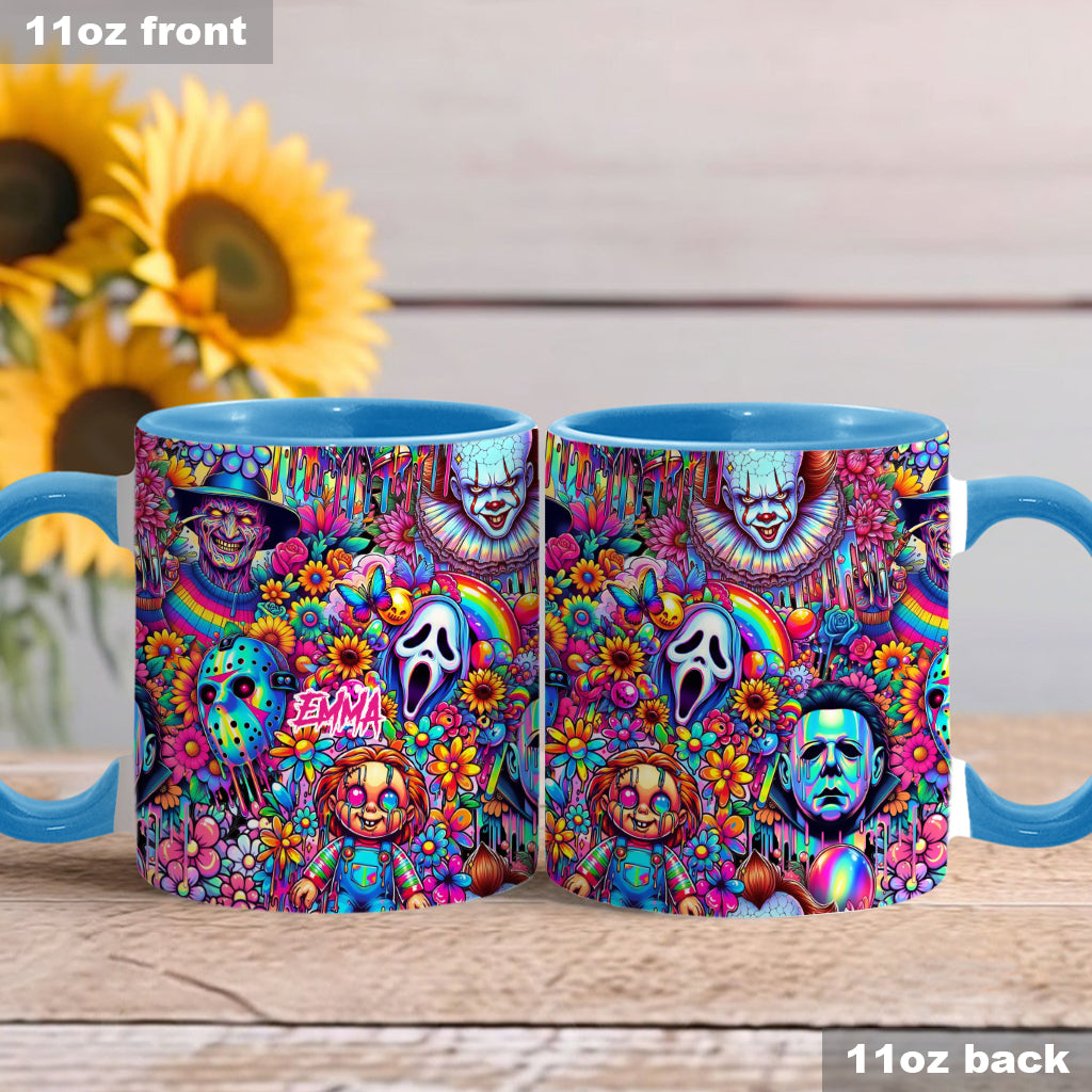 Colorful Horror - Personalized Accent Mug