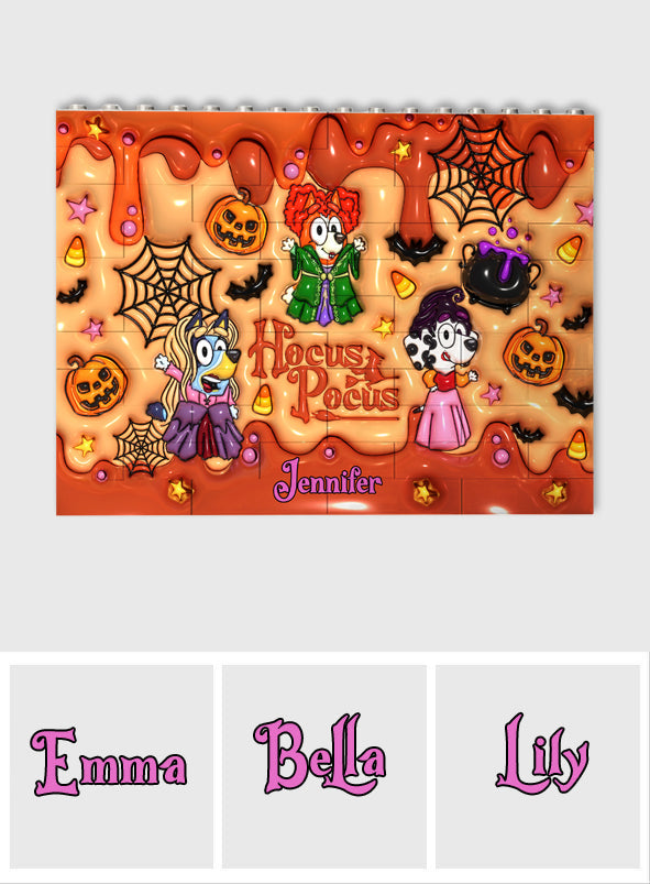 Halloween Is Coming - Personalized One-sided Horizontal Rectangle Building Brick Blocks