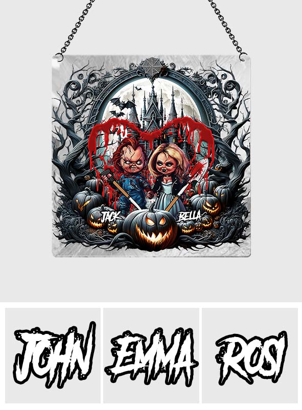 Till Dead Do Us Apart - Personalized Window Hanging Suncatcher Ornament