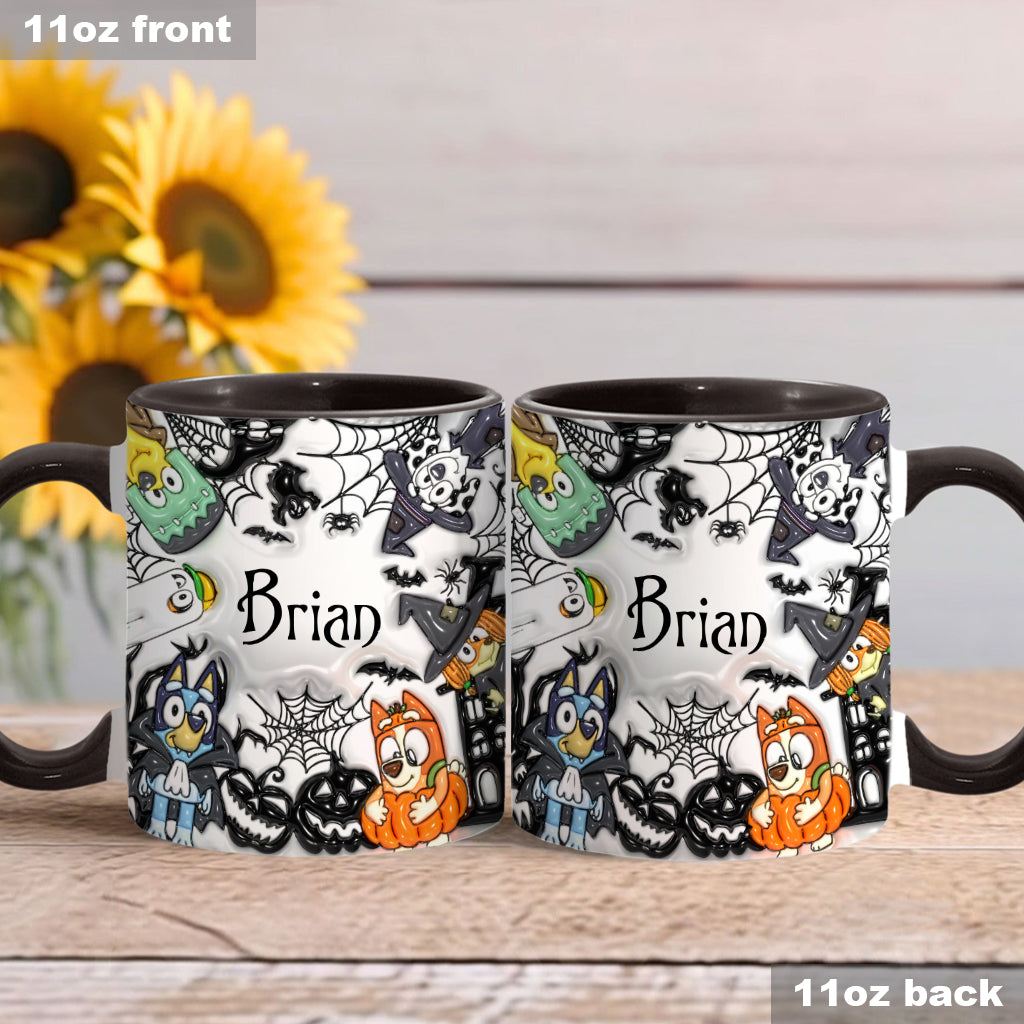 Happy Halloween - Personalized Accent Mug