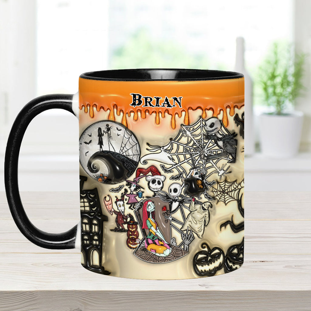 The Nightmare - Personalized Nightmare Accent Mug