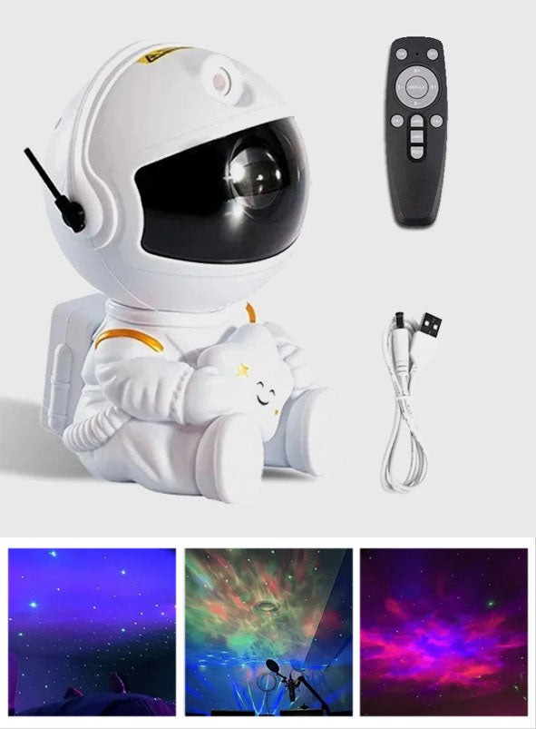 Beautiful Galaxy - Personalized Astronaut Projector Night Light