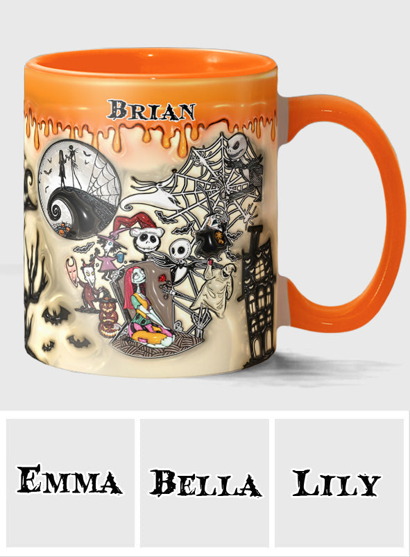 The Nightmare - Personalized Nightmare Accent Mug