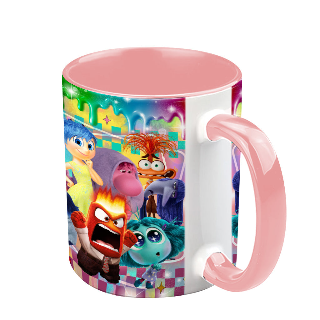 It's Ok To Feel All The Feels - Personalized Accent Mug