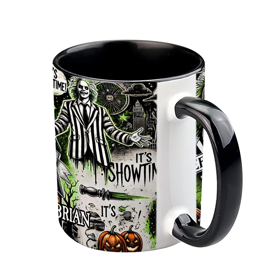 It's Show Time - Personalized Accent Mug