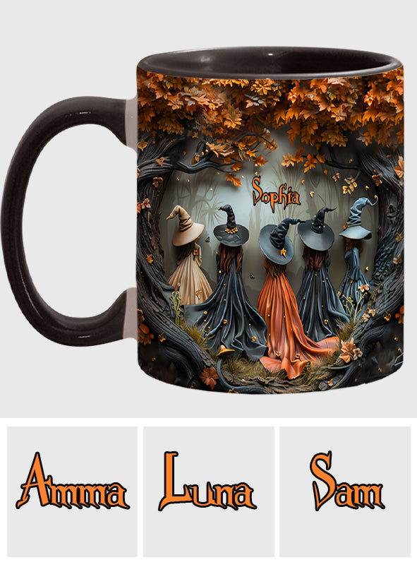 Beautiful Witches - Personalized Witch Accent Mug