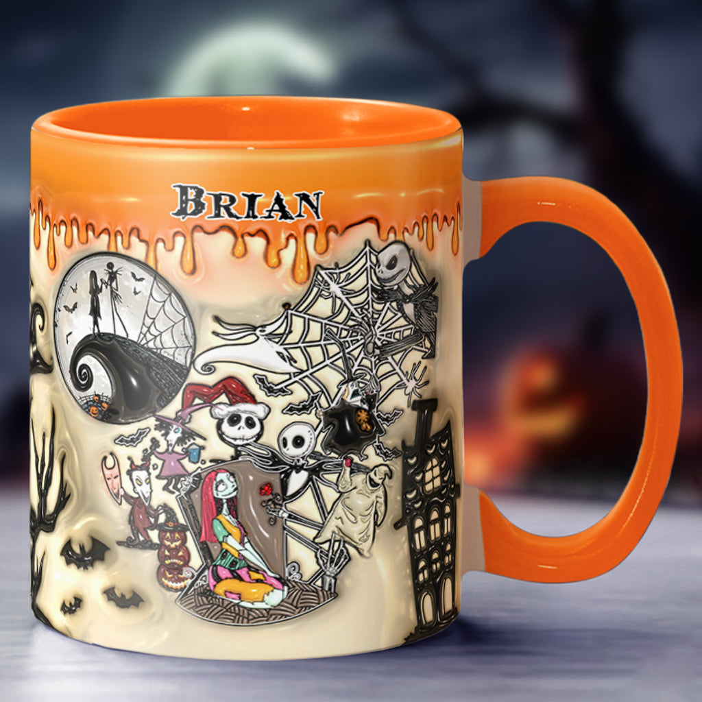 The Nightmare - Personalized Nightmare Accent Mug