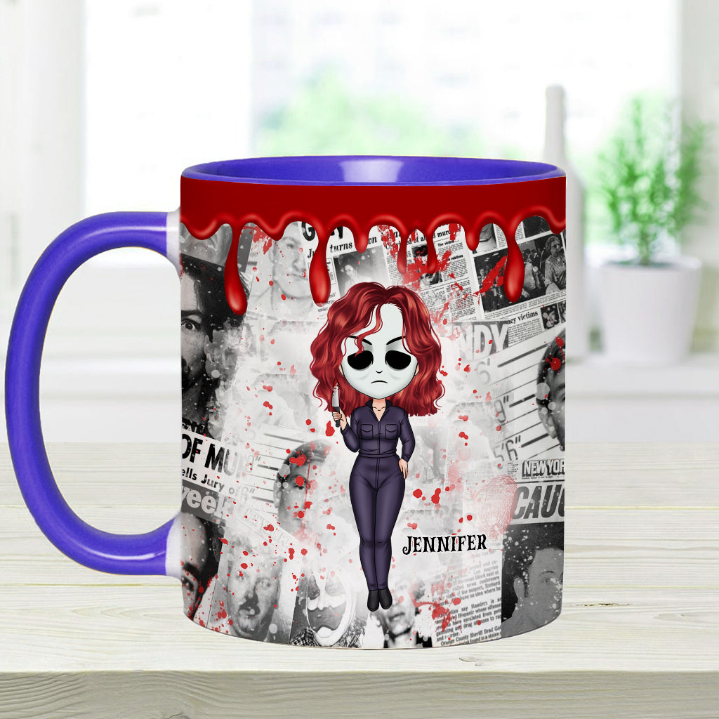 They'll Never Find You - Personalized Accent Mug