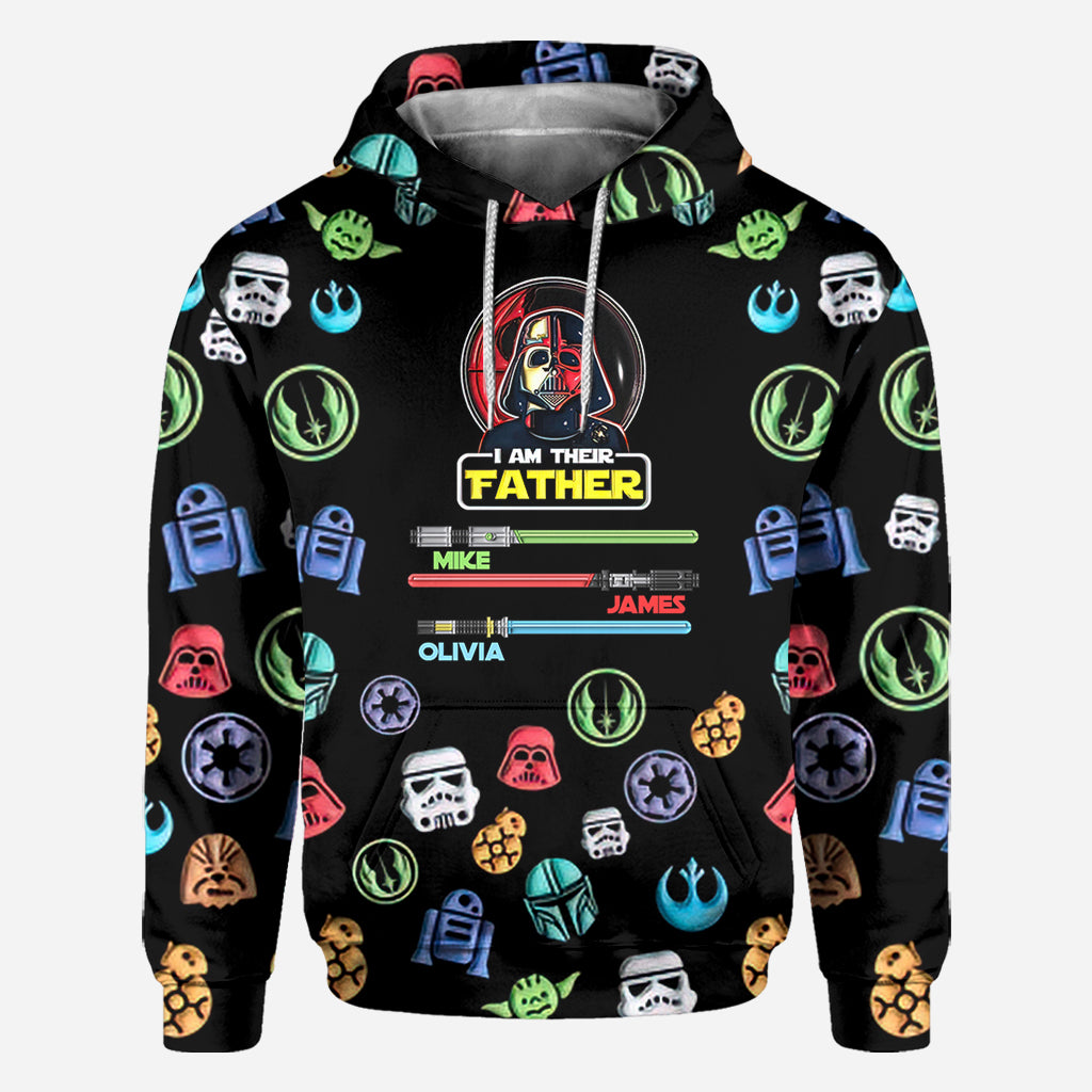 I Am Their Father - Personalized Father All Over Shirt