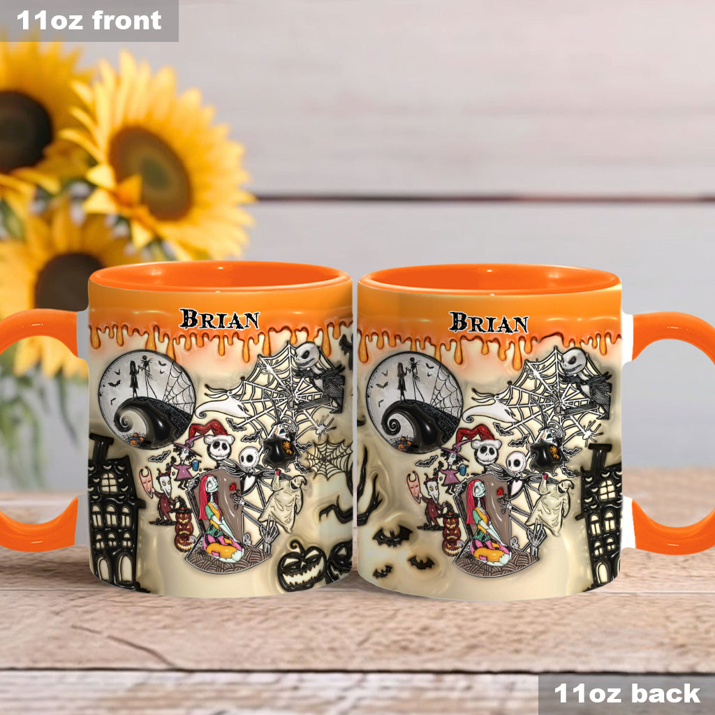 The Nightmare - Personalized Nightmare Accent Mug
