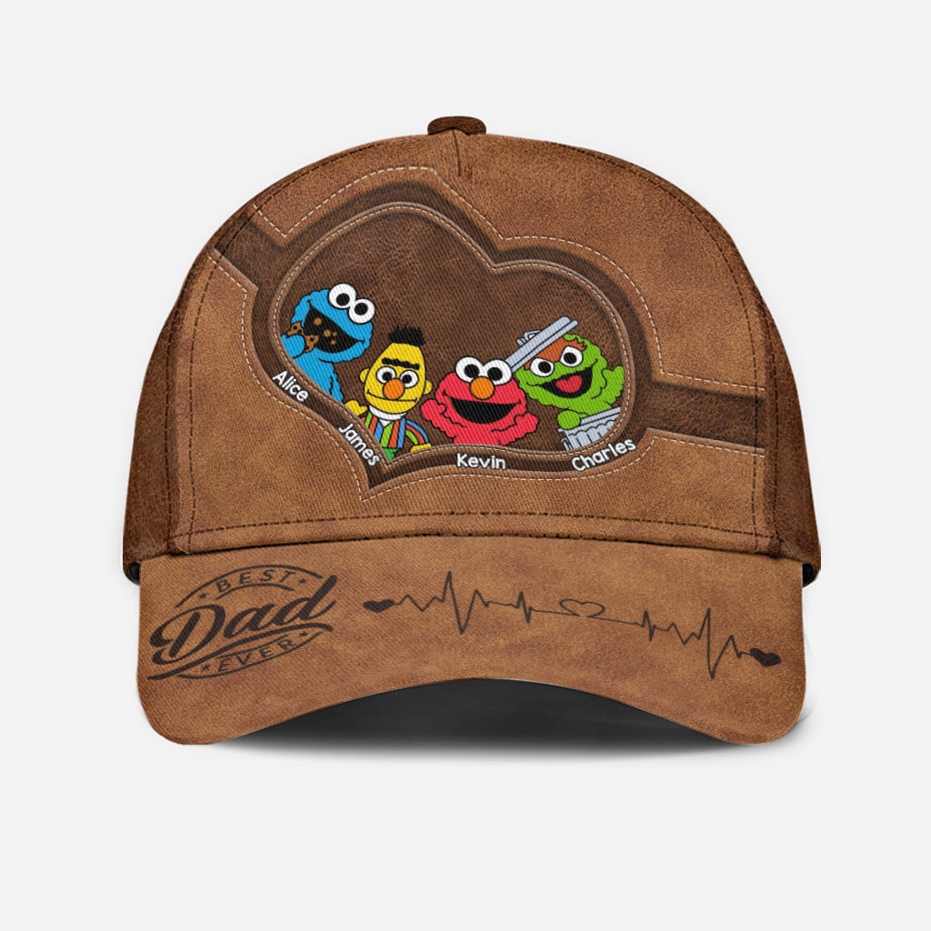 This Daddy/ Dad/ Grandpa... Belongs To - Personalized Father Classic Cap