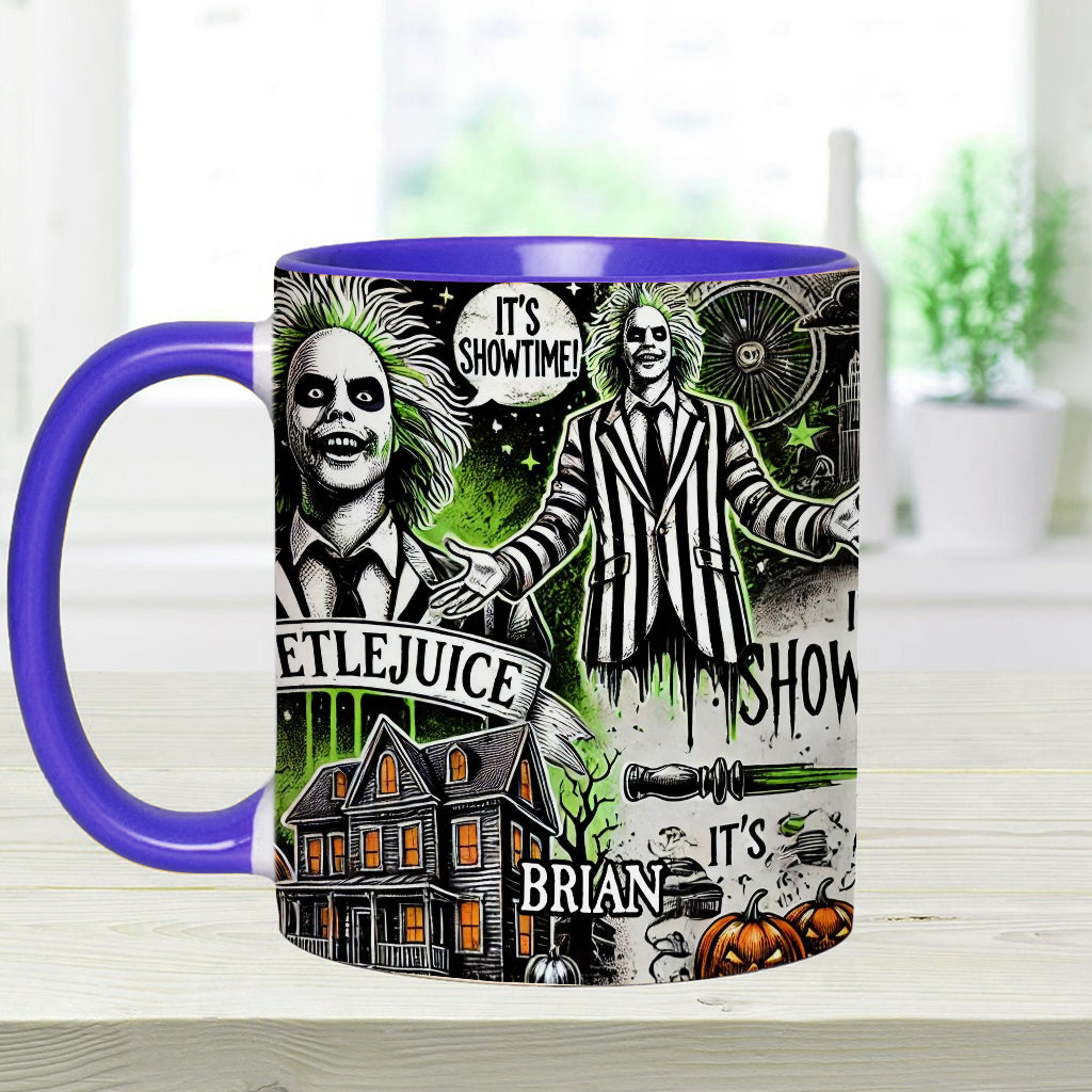 It's Show Time - Personalized Accent Mug