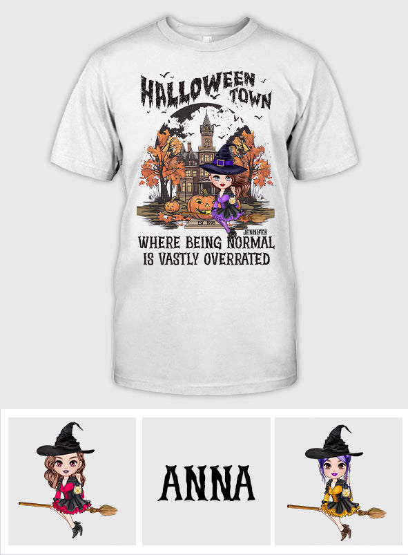 Halloween Town - Personalized T-shirt And Hoodie