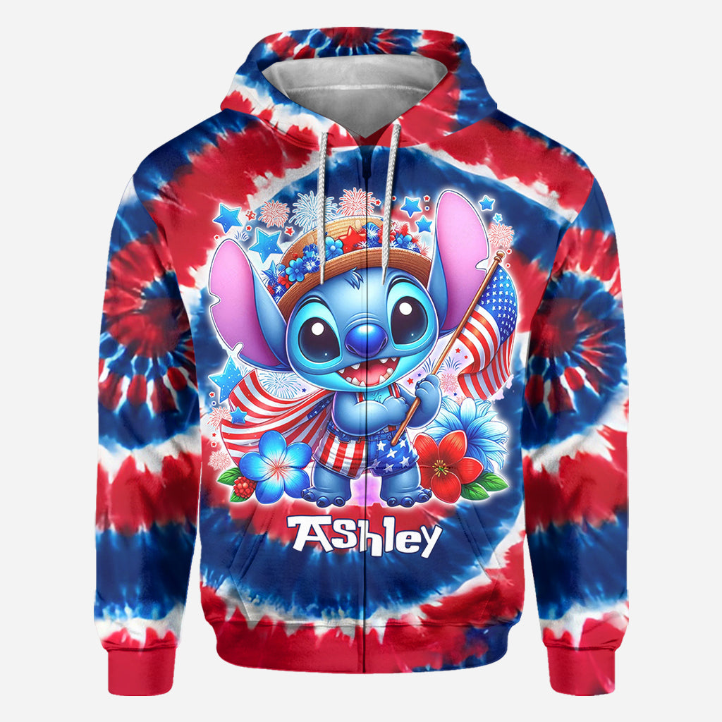 Cute Mouse 4th Of July - Personalized Ohana All Over Shirt