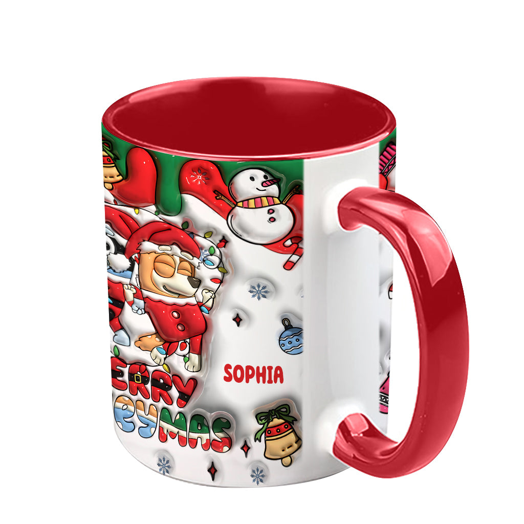 Merry Christmas - Personalized Accent Mug