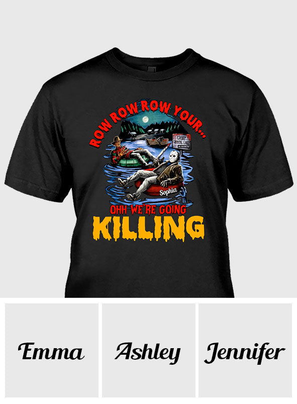 Row Row Row Your Boat - Personalized T-shirt And Hoodie