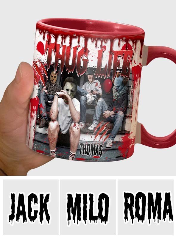 Thug Life - Personalized Accent Mug