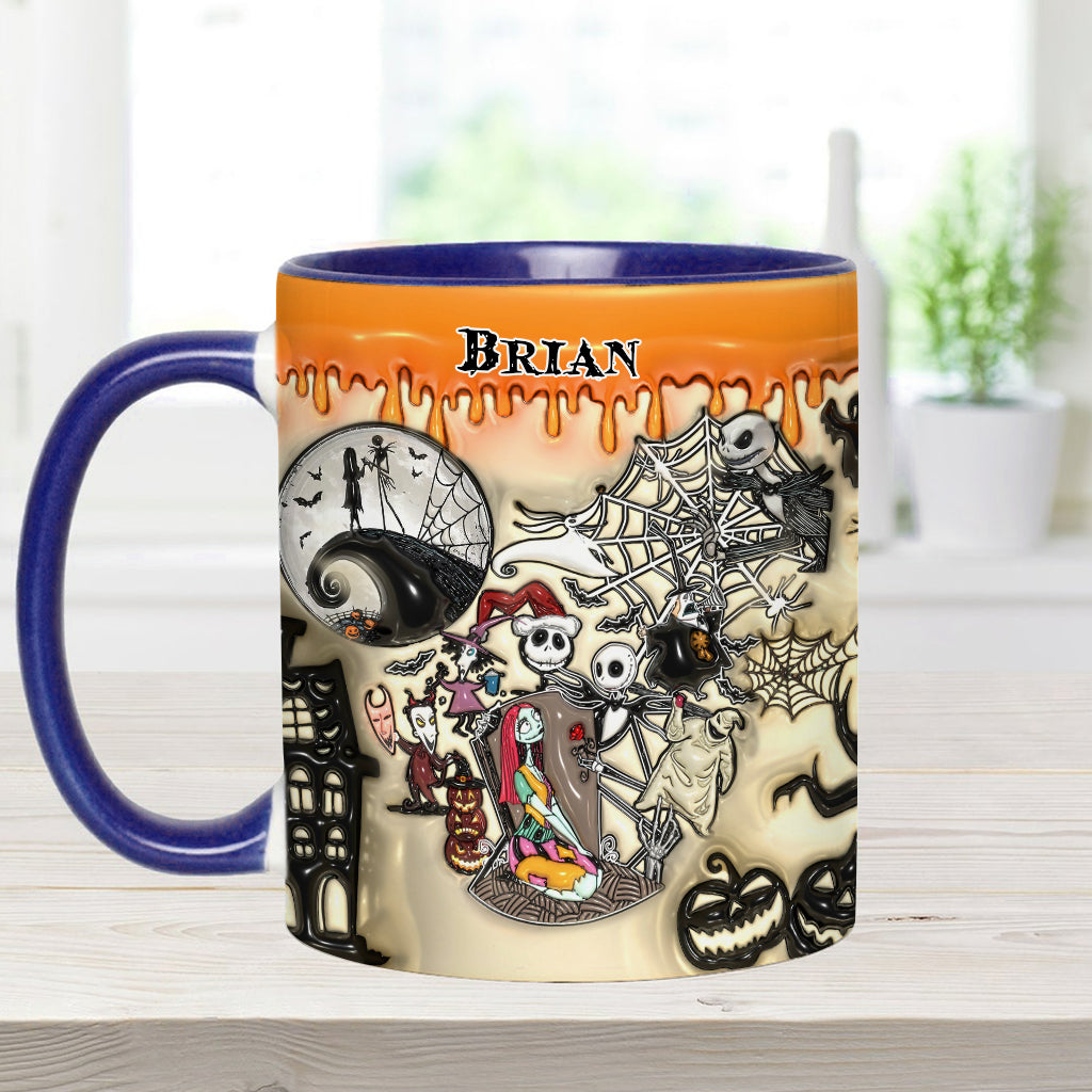 The Nightmare - Personalized Nightmare Accent Mug