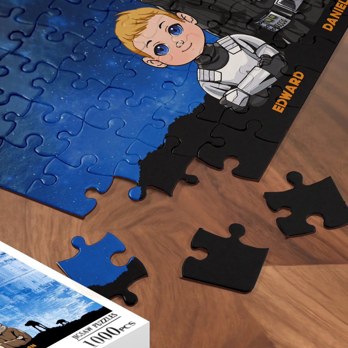 I Am Their Father - Personalized The Force Jigsaw Puzzle