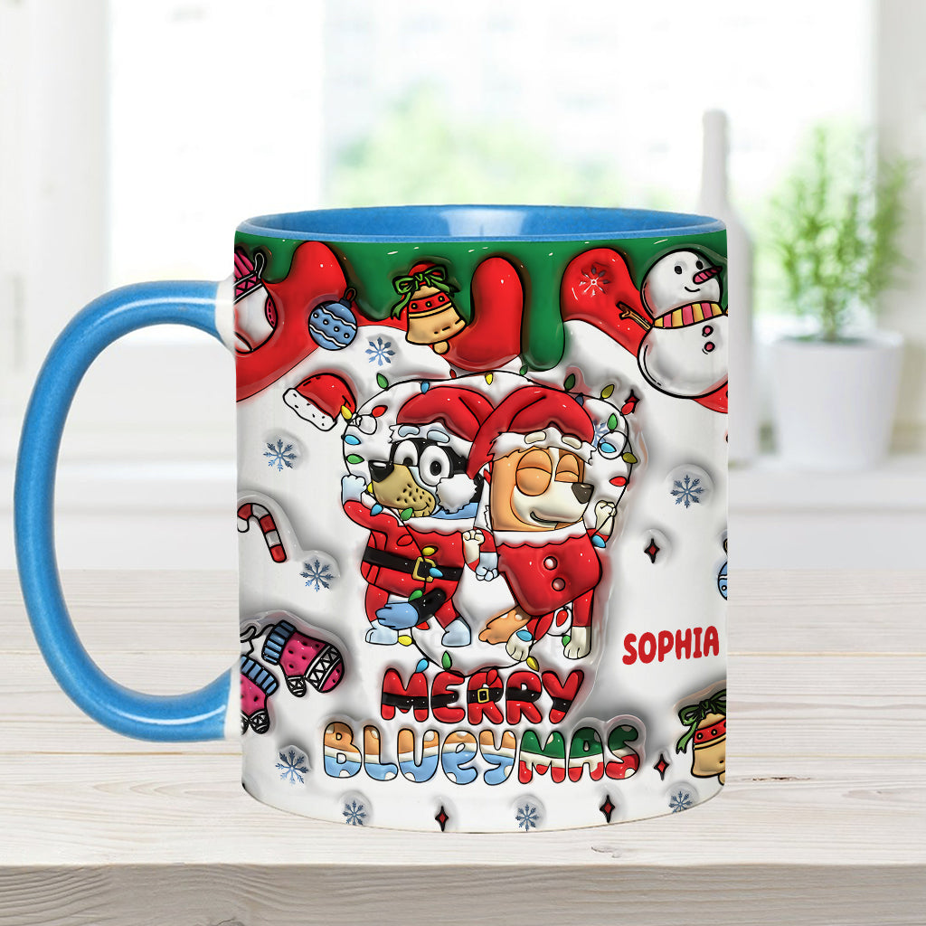 Merry Christmas - Personalized Accent Mug