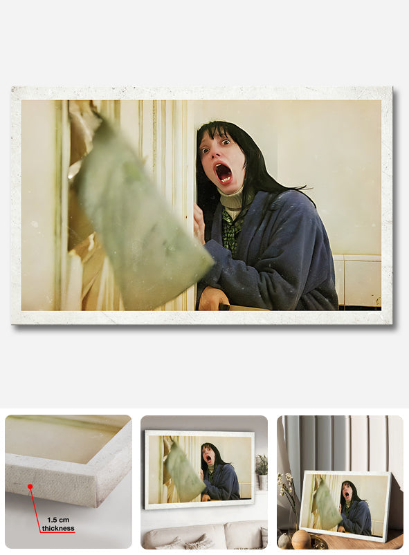 The Shining Horror Movie Bathroom Art Poster - Canvas And Poster