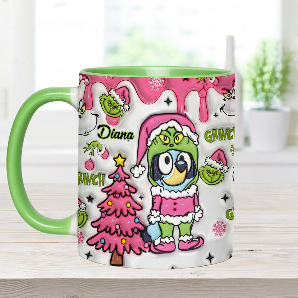 Merry Christmas - Personalized Accent Mug