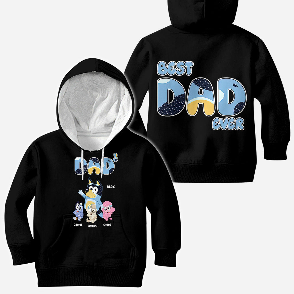 Best Dad Ever - Personalized Father All Over Shirt