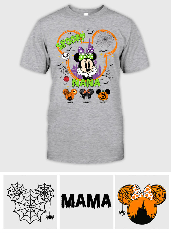 Spooky Nana - Personalized Grandma T-shirt And Hoodie