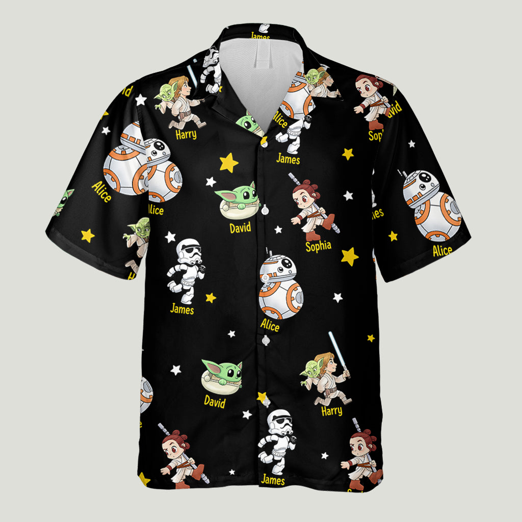 I Am Their Father - Personalized The Force Hawaiian Shirt