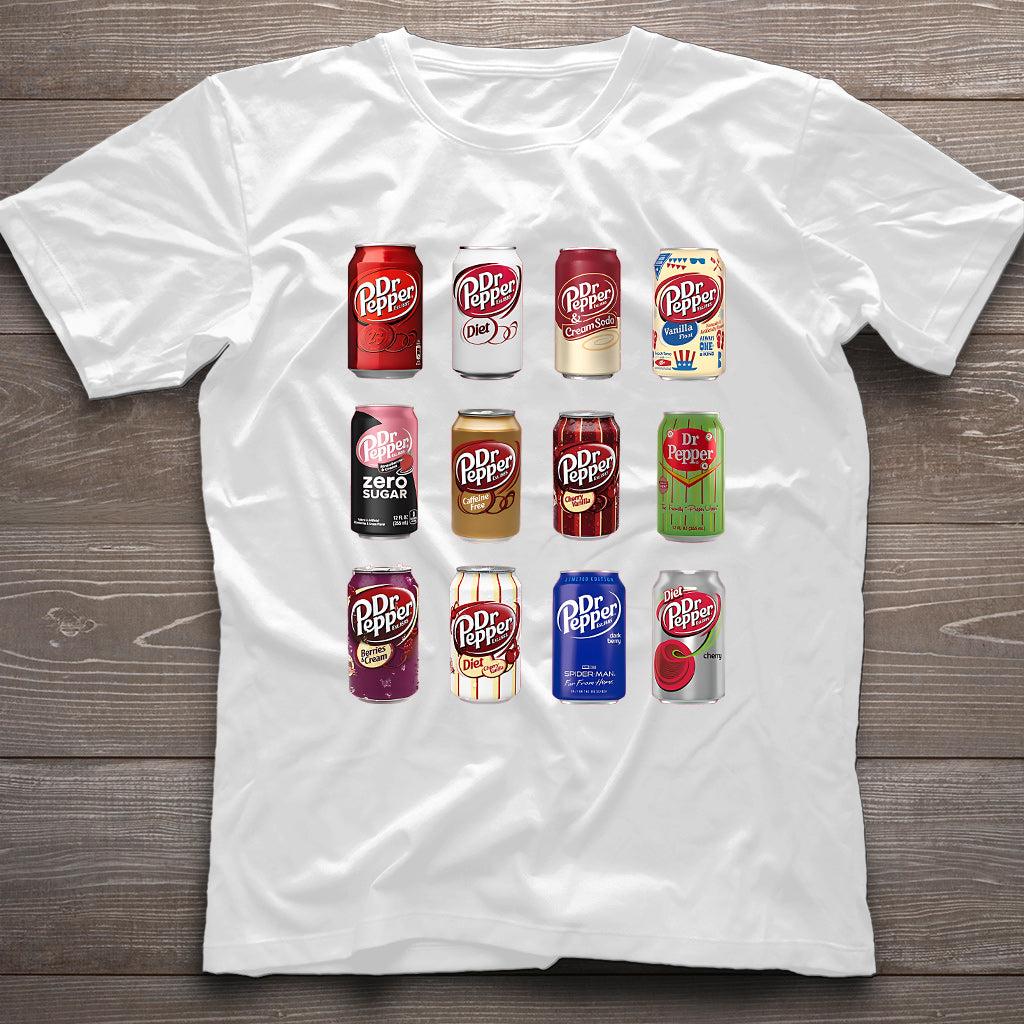 All Type Of Cans - Texas Drink T-shirt And Hoodie