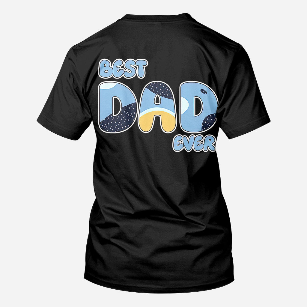 Best Dad Ever - Personalized Father All Over Shirt