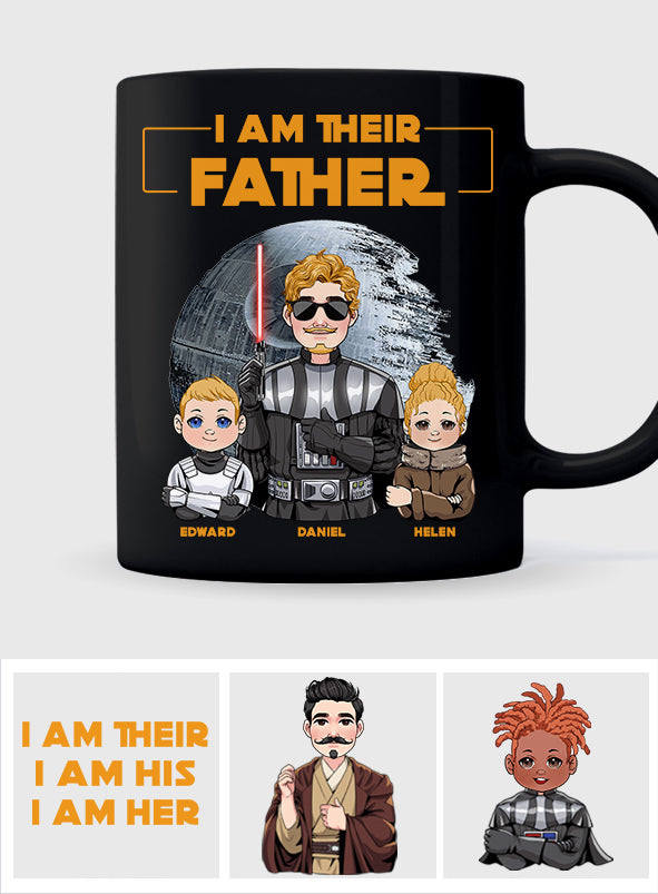 I Am Their Father - Personalized The Force Mug