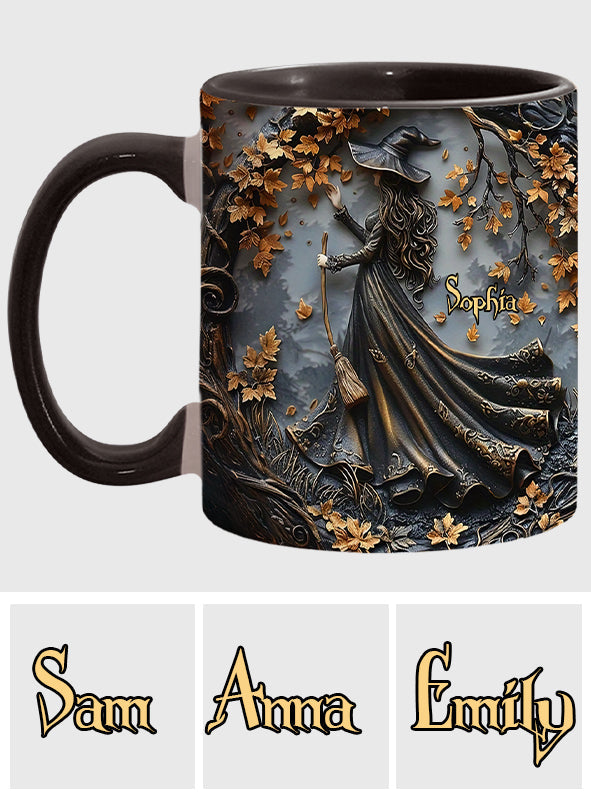 Beautiful Witch - Personalized Witch Accent Mug