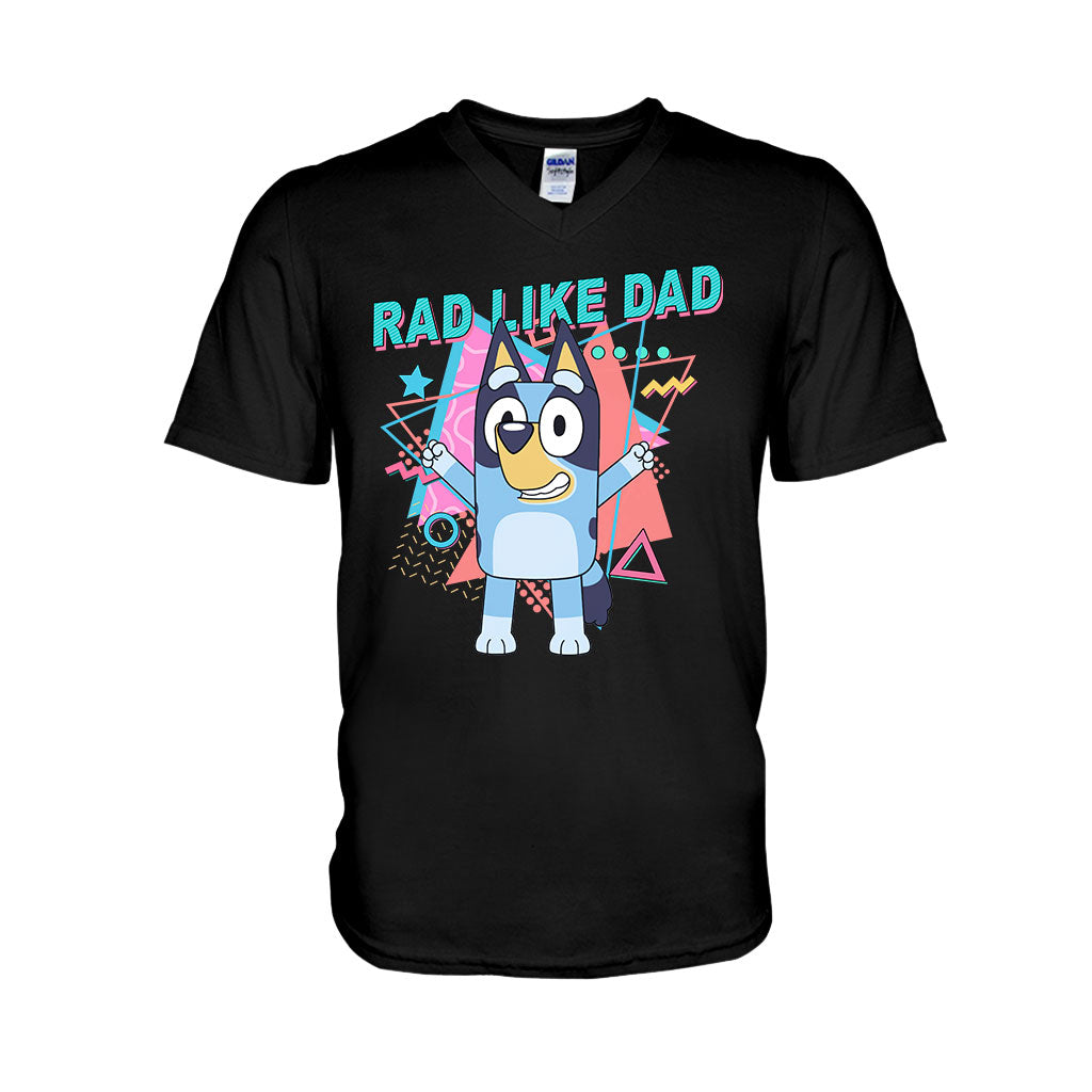Rad Like Dad - Personalized Father T-shirt And Hoodie