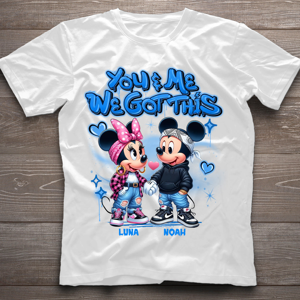 Mouse Couple - Mouse T-shirt And Hoodie