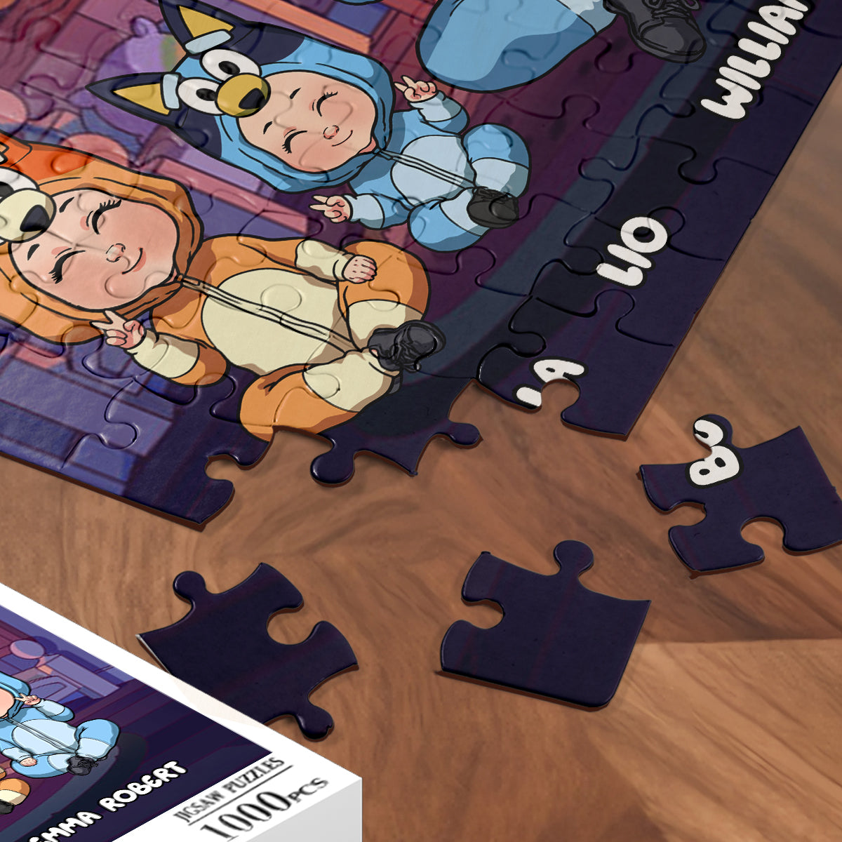 Cool Dad - Personalized Father Jigsaw Puzzle