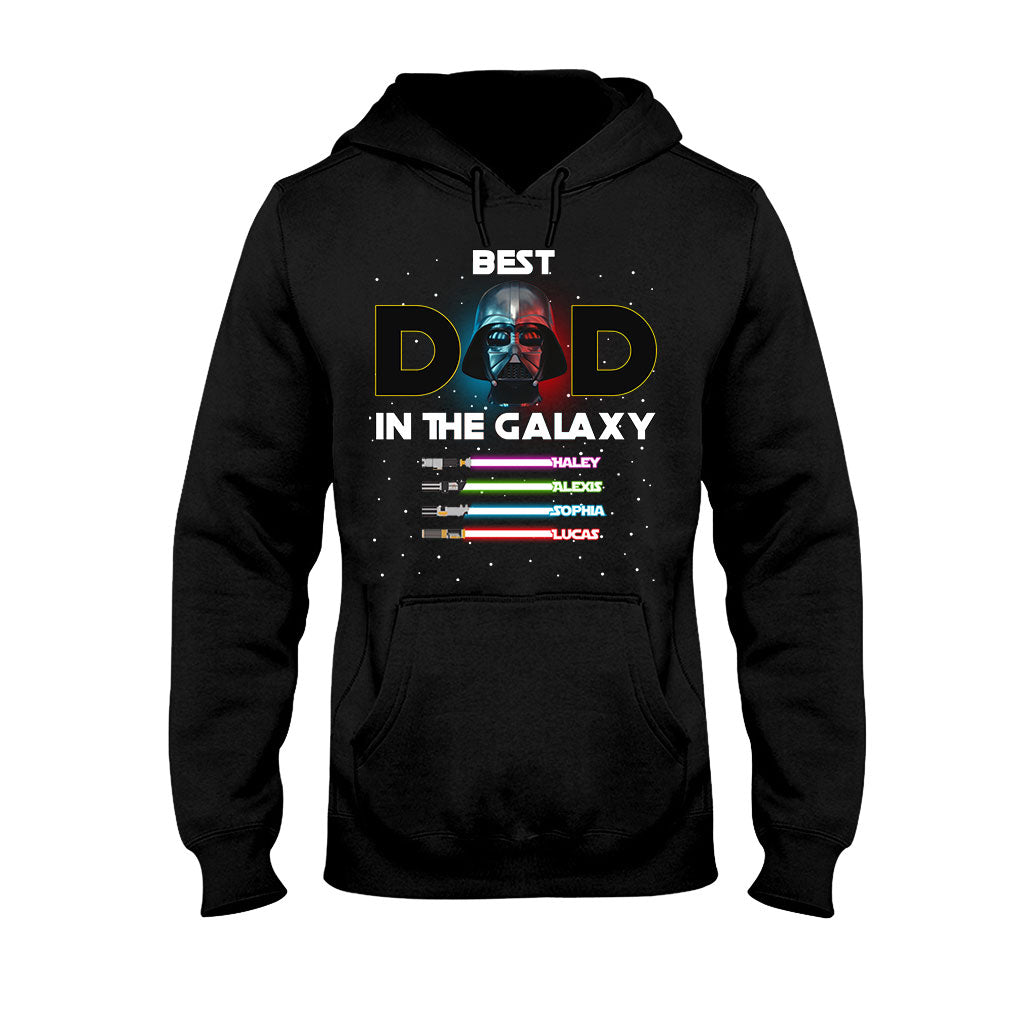 Best Dad In The Galaxy - Personalized The Force T-shirt And Hoodie