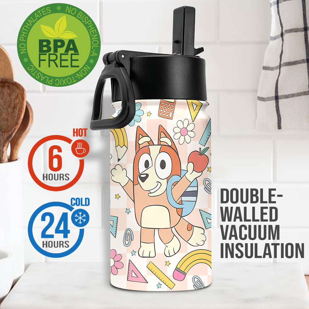 Ready To Crush School - Personalized Kids Water Bottle