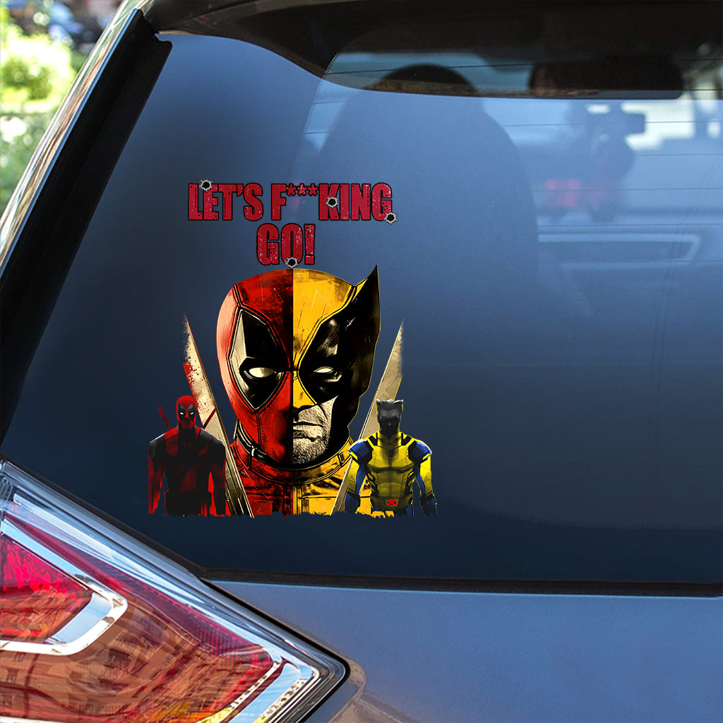 Let's F**king Go - The Psychopath Decal Full