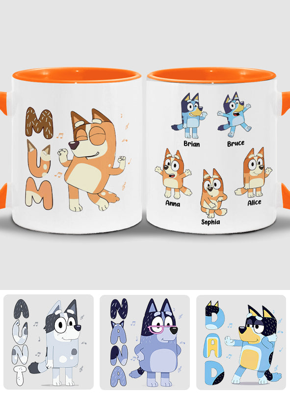 Cool Mum Cool Dad - Personalized Mother Accent Mug