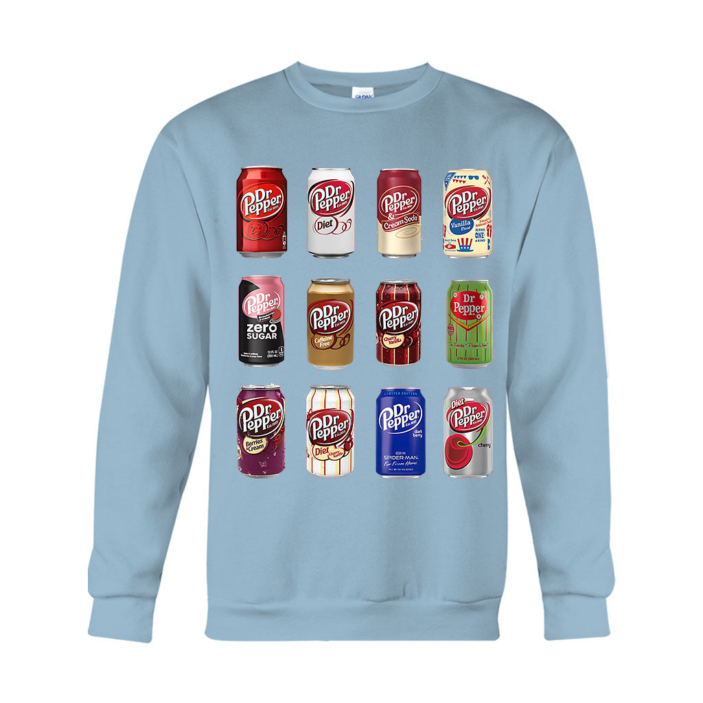 All Type Of Cans - Texas Drink T-shirt And Hoodie