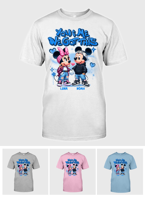 Mouse Couple - Mouse T-shirt And Hoodie