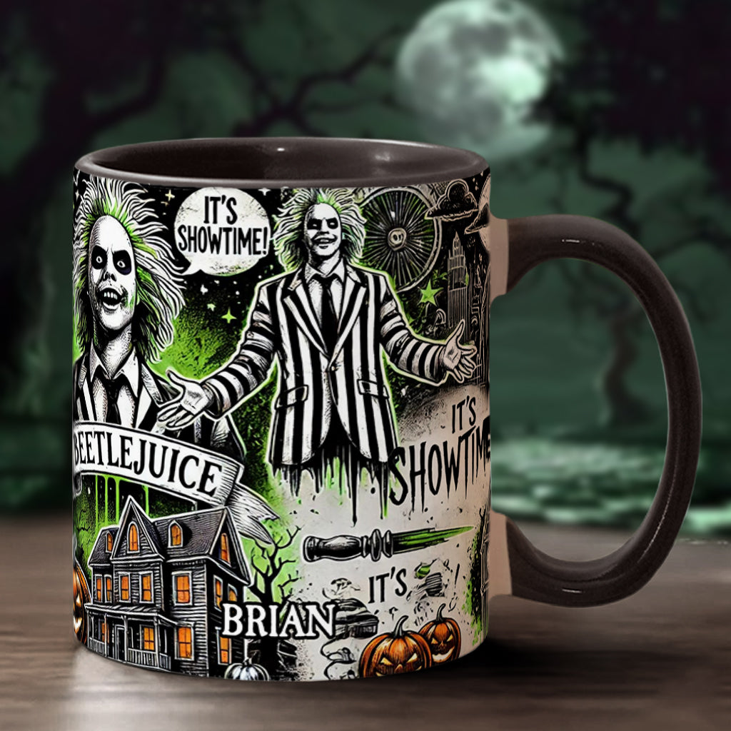 It's Show Time - Personalized Accent Mug