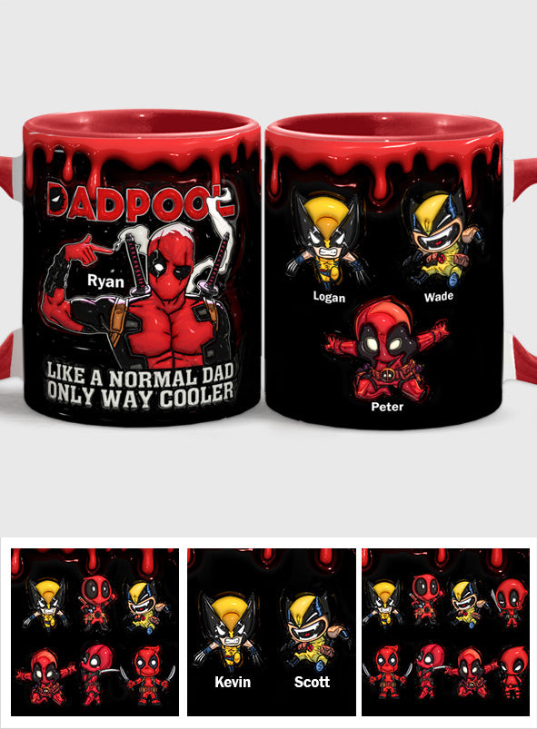 Dadpool Personalized Mug - Personalized The Psychopath Accent Mug