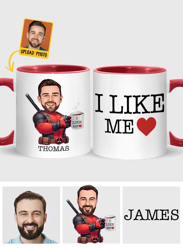 I Like Me - Personalized The Psychopath Accent Mug