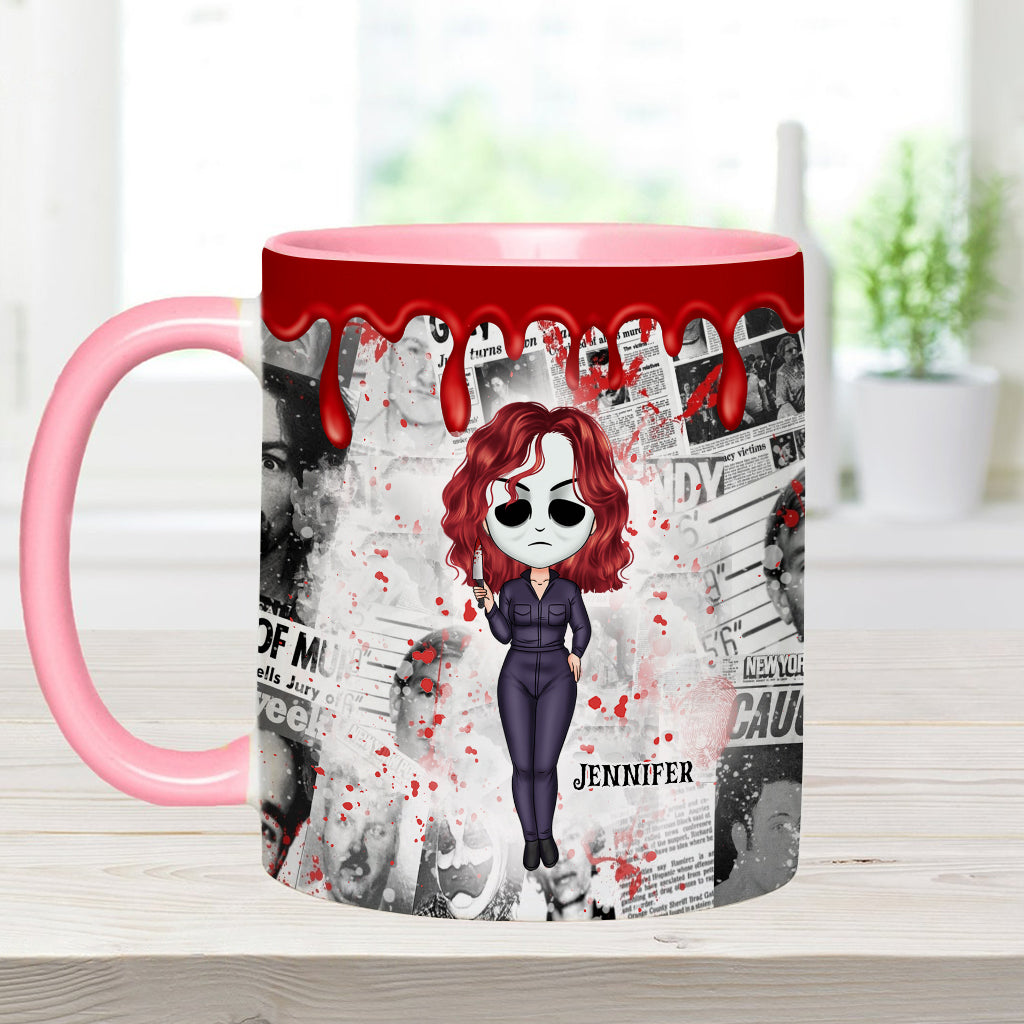 They'll Never Find You - Personalized Accent Mug